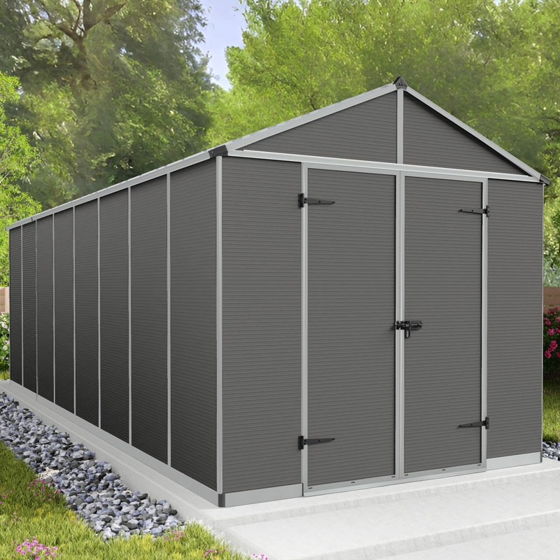 Shed - Rubicon - 237x227cm - Dark grey - Canopia