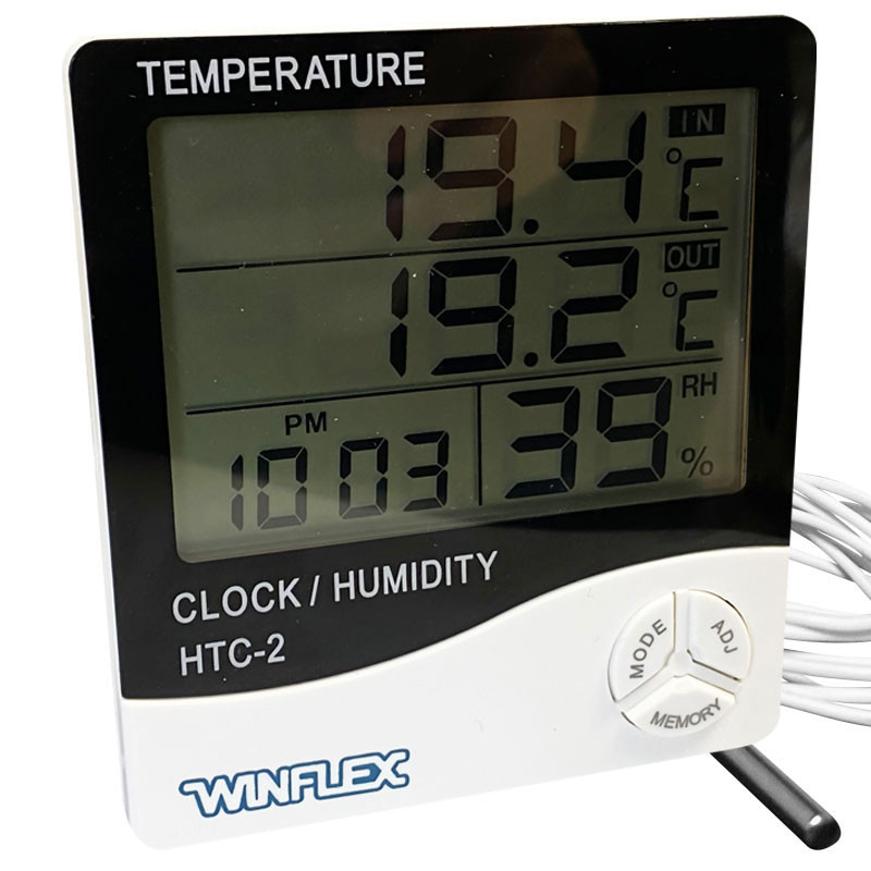 Termo-higrómetro com sonda - Humidade e temperatura - Winflex