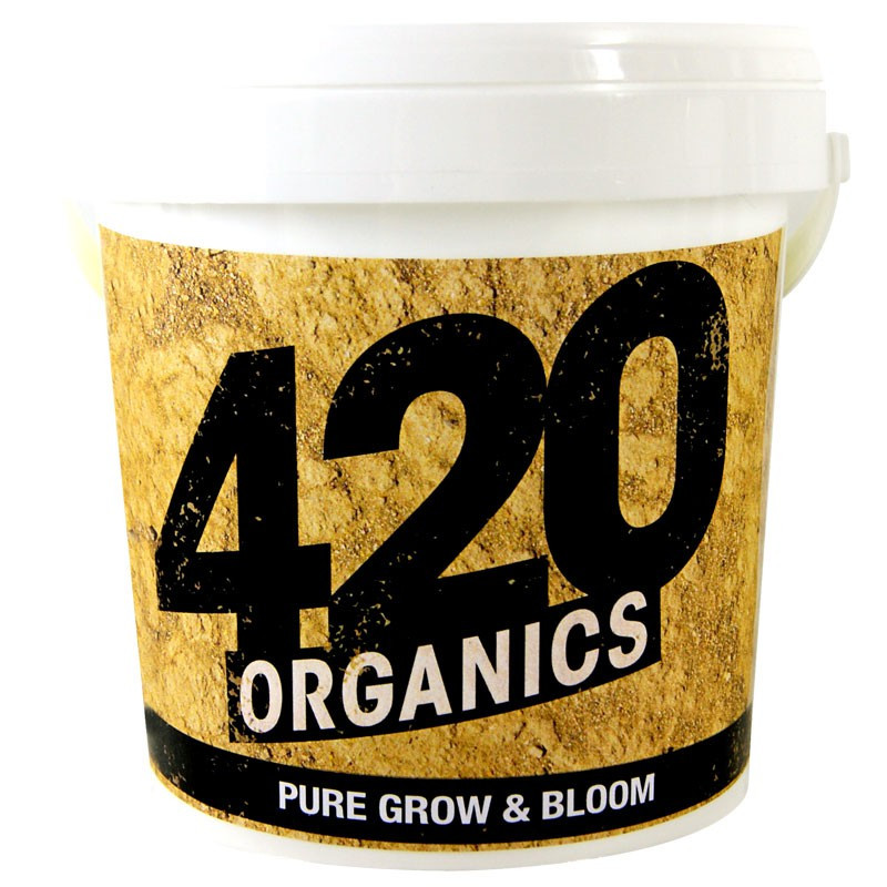 Polvo puro de crecimiento y floración 750g - 420 Organics