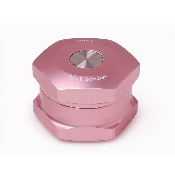 Picadora de cocina de aluminio rosa - Original Quick Grinder v3