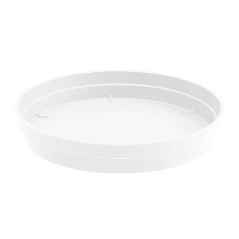 Witte ronde Toscaanse schotel diam. 40 cm - EDA Kunststoffen