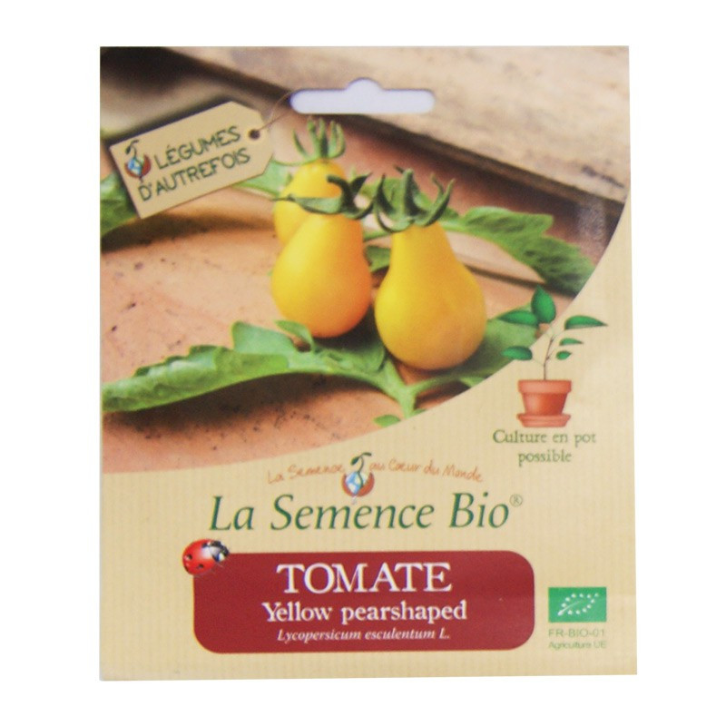 Bio Samen - Tomate Yellow Pearshaped