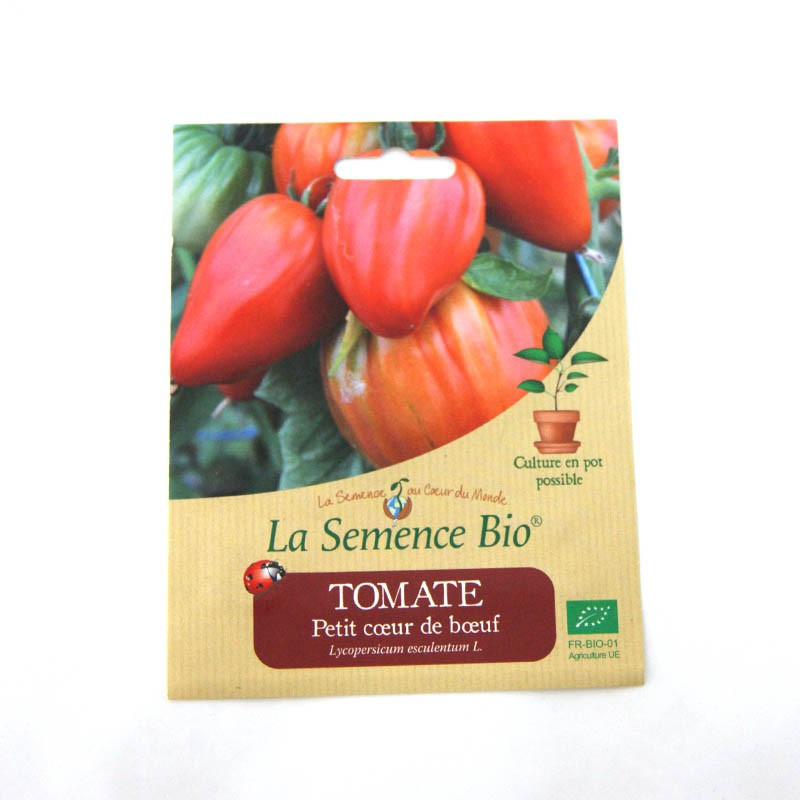 Sementes orgânicas - Tomate Petit Coeur De Boeuf