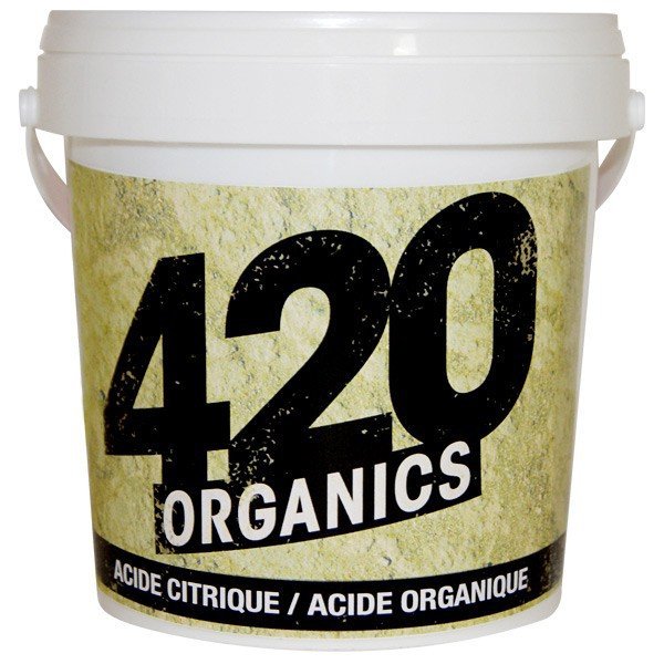 Biologisch citroenzuur 1kg - 420 organics poeder 